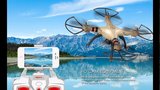 Syma X8HW FPV quadcopter goud